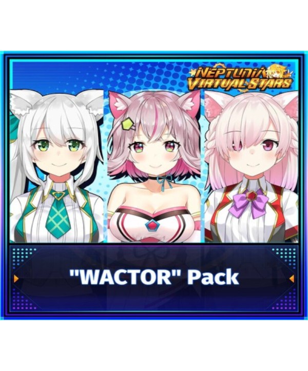 Neptunia Virtual Stars - WACTOR Pack DLC Steam Key EUROPE